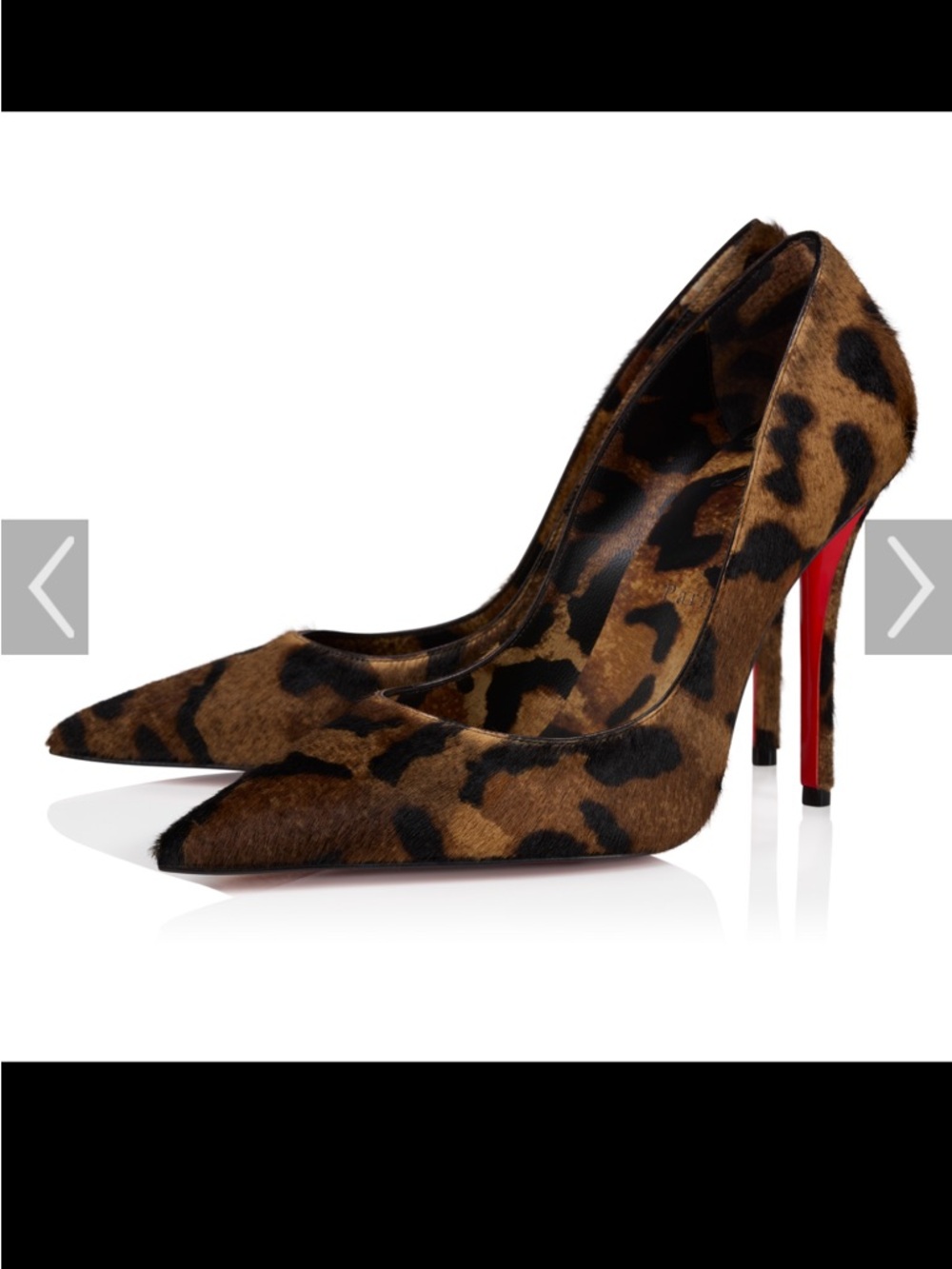 ISO— Christian Louboutin Miss Z- 100